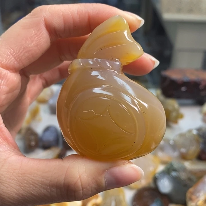 玛瑙/玉髓吊坠(不含链)未镶嵌
