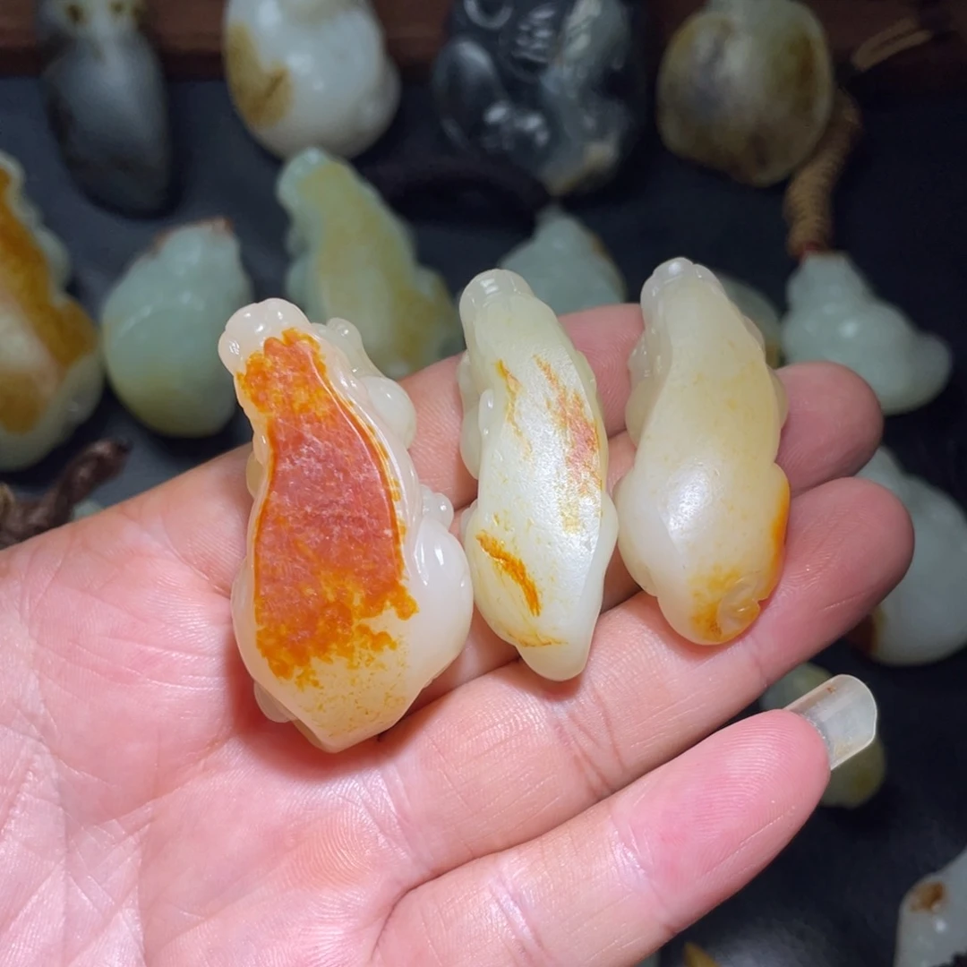 和田玉（白玉）未镶嵌玉牌阳***?
