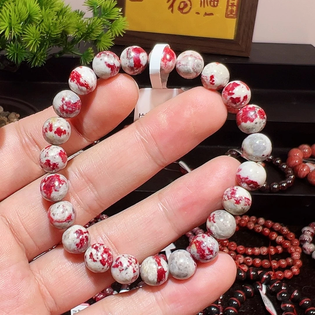 天然辰砂纯天然手串