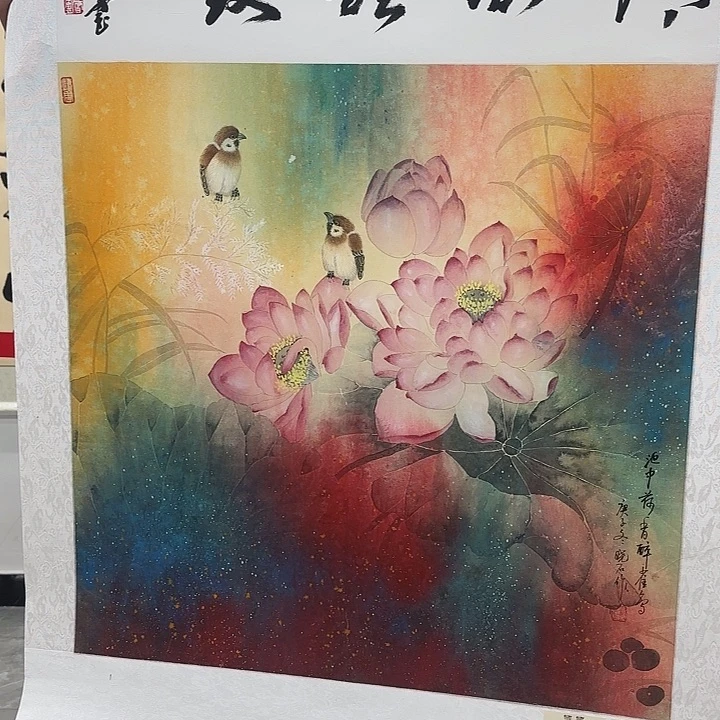 国画我是一只小小鸟地域鬼的人