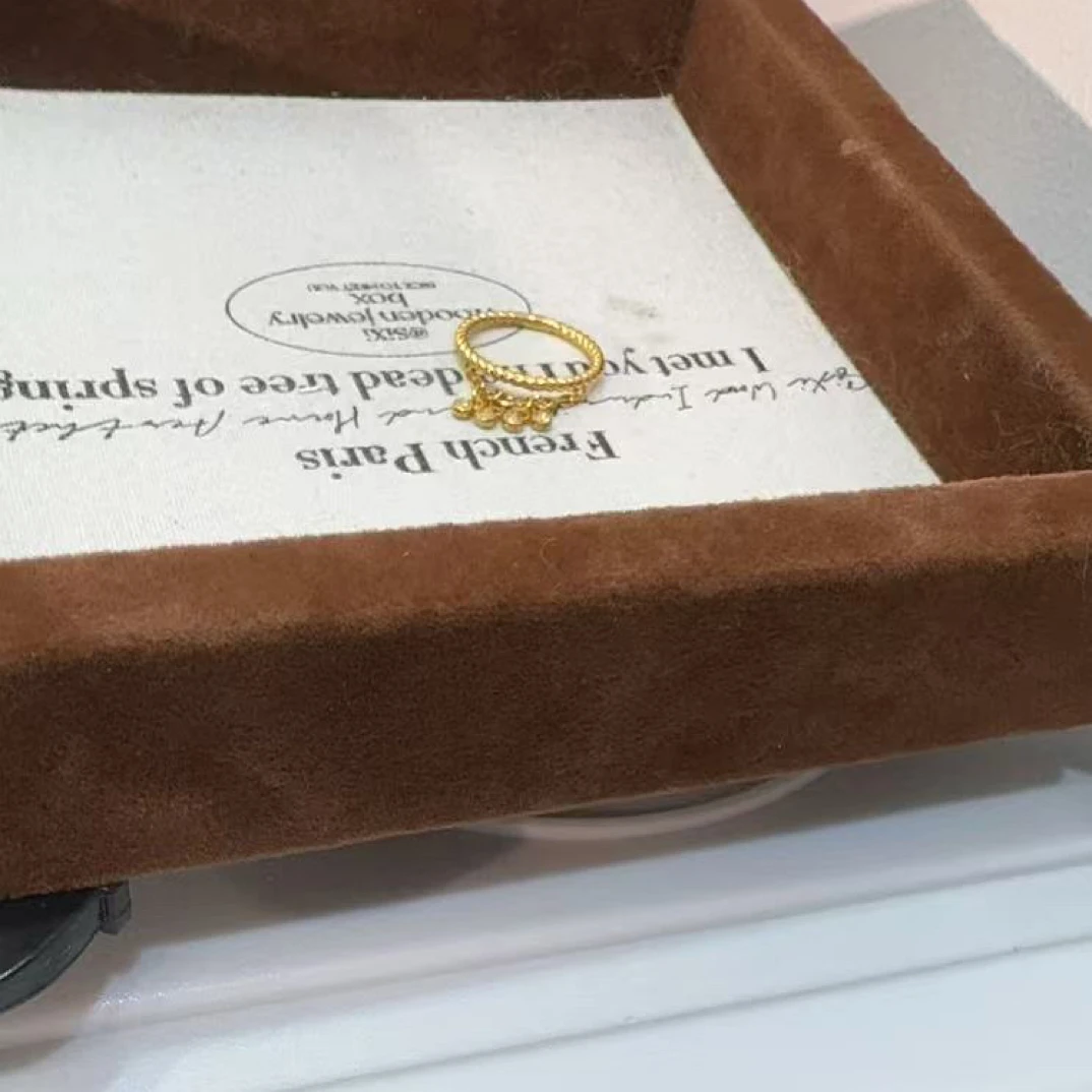 足金精品工艺戒指