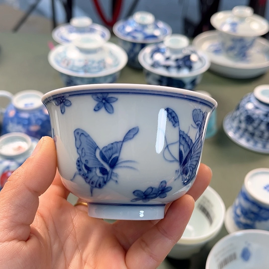 杯青花瓷器青花瓷器