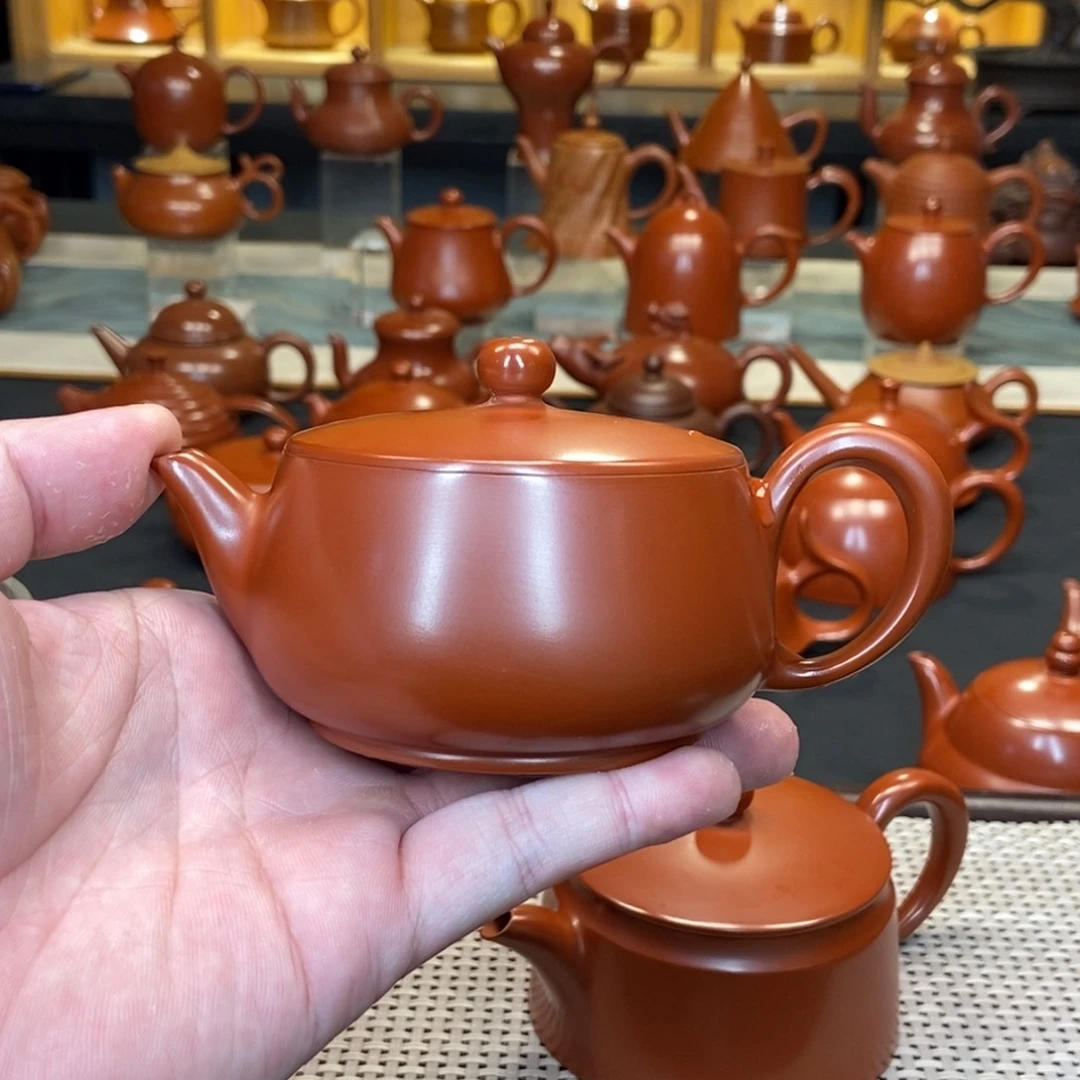 茶壶紫砂?****。潮州手拉壶