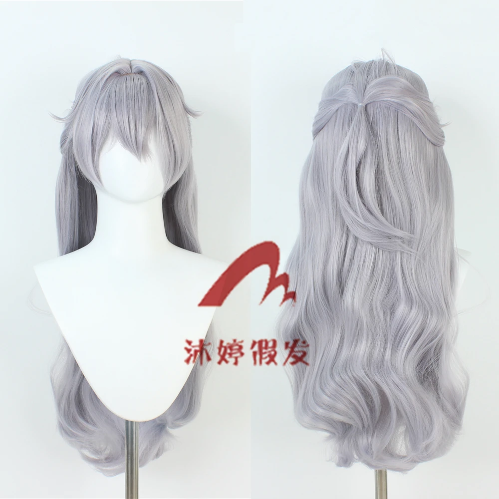 崩坏3 星穹铁道 布洛妮娅 布洛尼亚cos假发仿真头皮 罗马卷