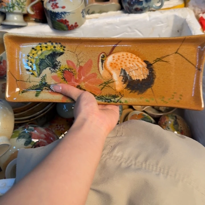 瓷片景德镇陶瓷手工手绘