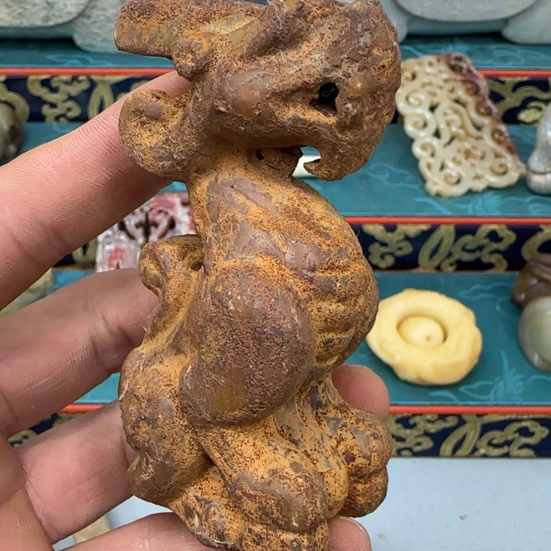 未镶嵌和田玉（糖玉）珠宝奇石