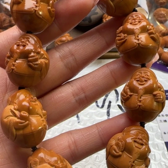 手串橄榄核橄榄雕工艺的