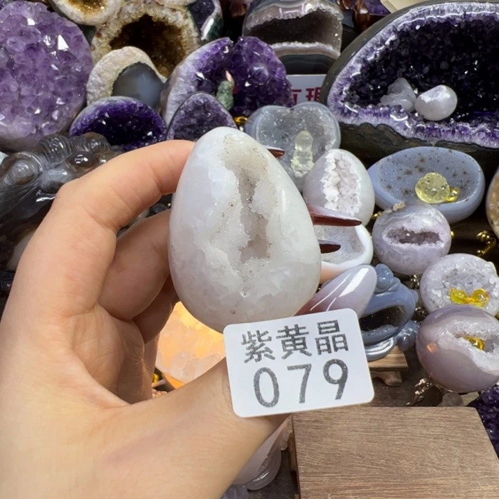 未镶嵌大型摆件（非配饰）紫晶遇***～79