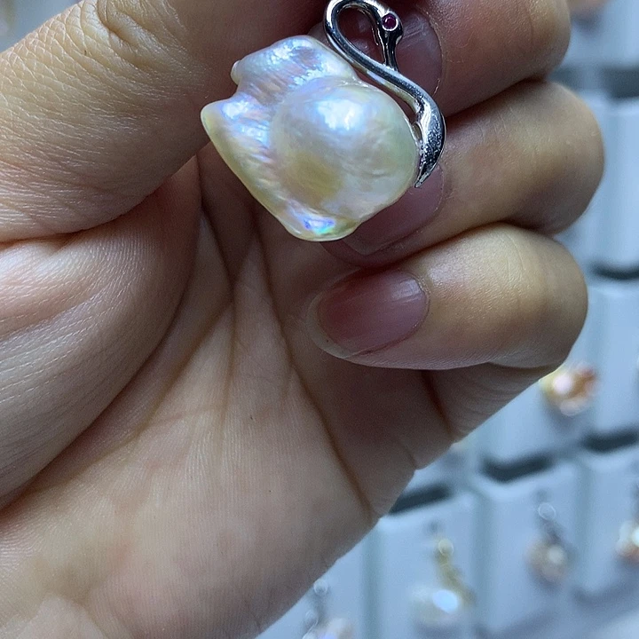 未镶嵌巴洛克淡水珍珠