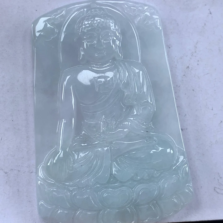 颈饰未镶嵌翡翠阿弥陀佛