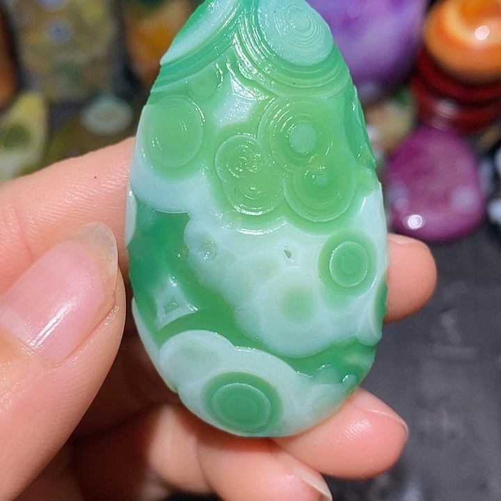 玛瑙/玉髓合金颈饰