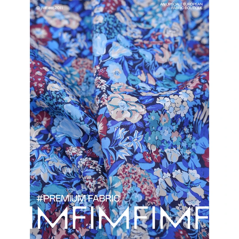 村舍花园B 英国品牌LIBERTY tana Lawn长绒棉布 幅宽136CM