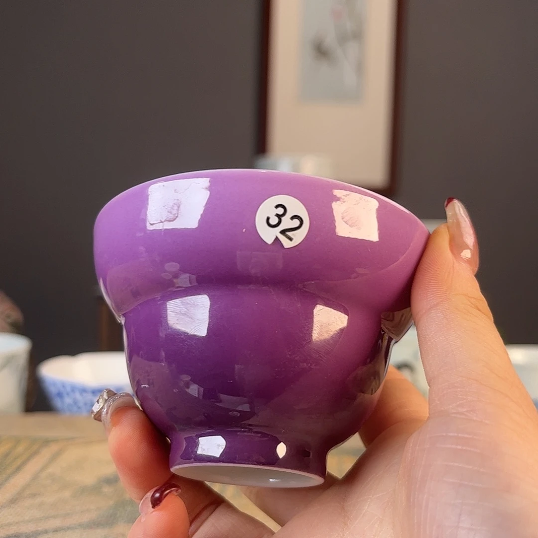 杯景德镇陶瓷茶杯多人