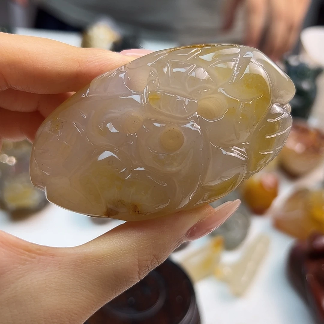 玛瑙/玉髓未镶嵌颈饰