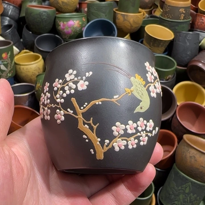 茶杯紫砂全手工紫砂