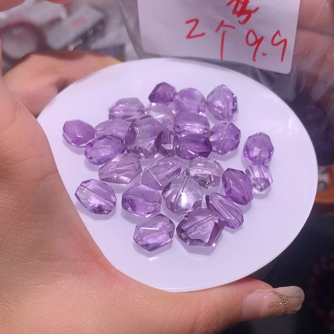 紫晶颈饰未镶嵌多样化10号