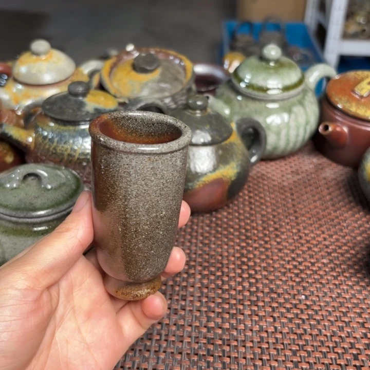 茶杯紫砂小闻香抔80