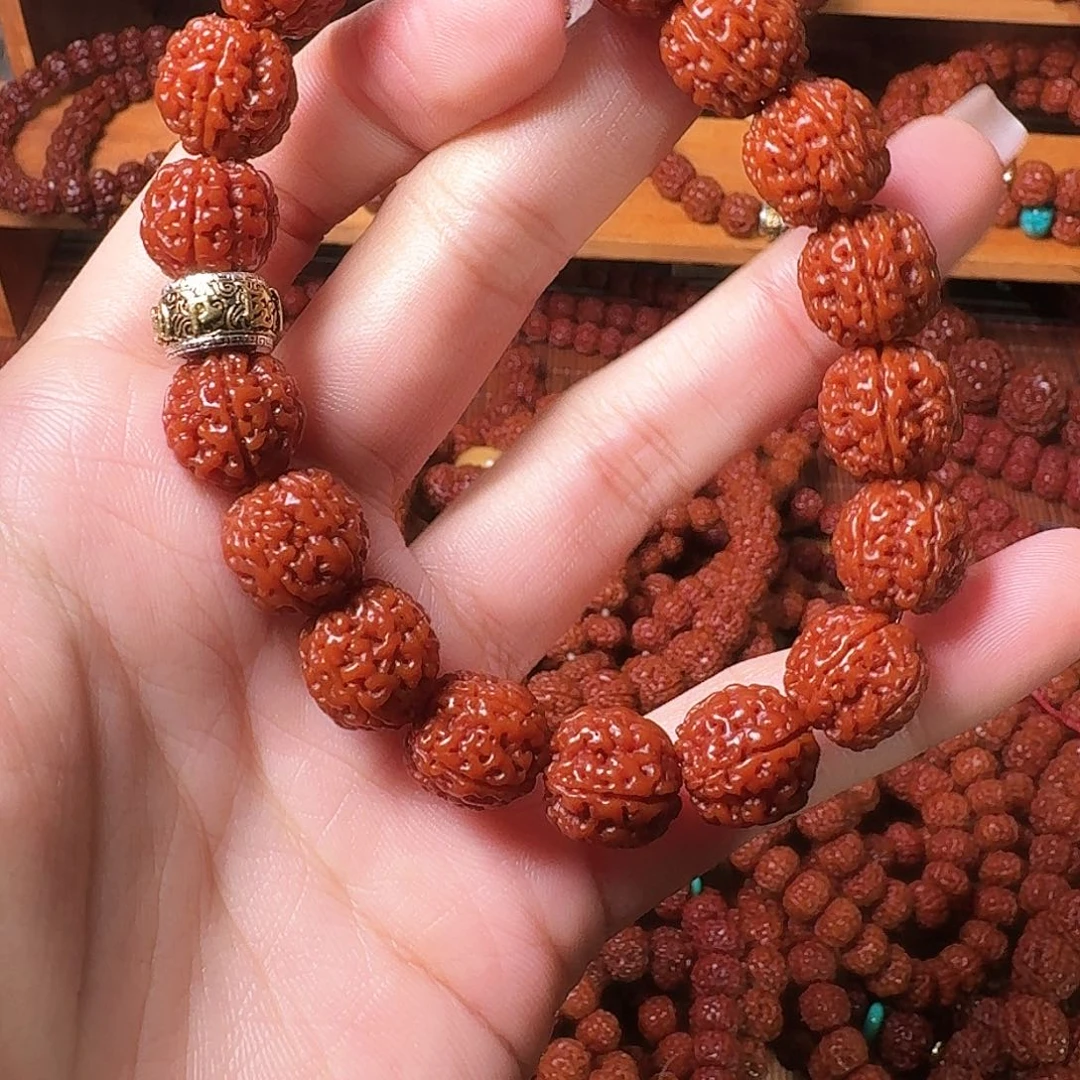 金刚菩提吊坠盘龙单圈