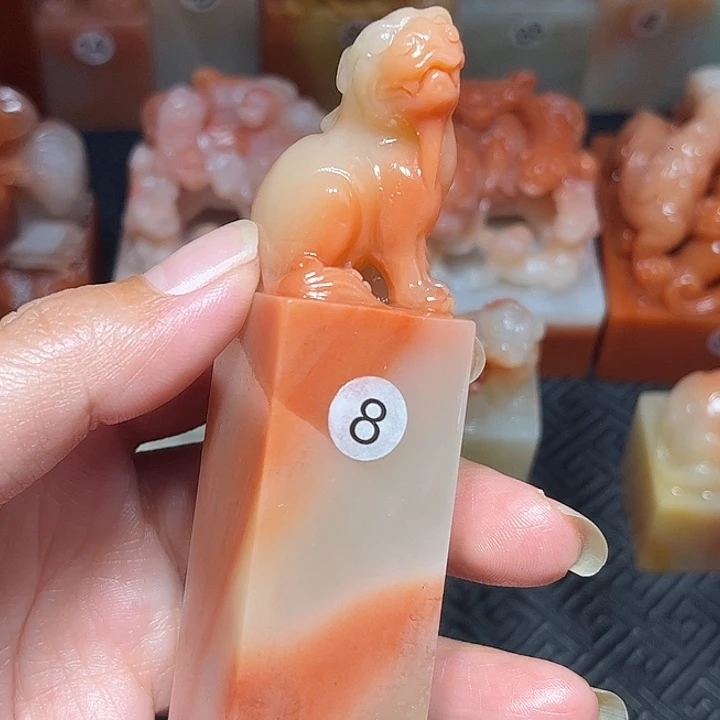 汲***刻老挝石老挝保利石印章