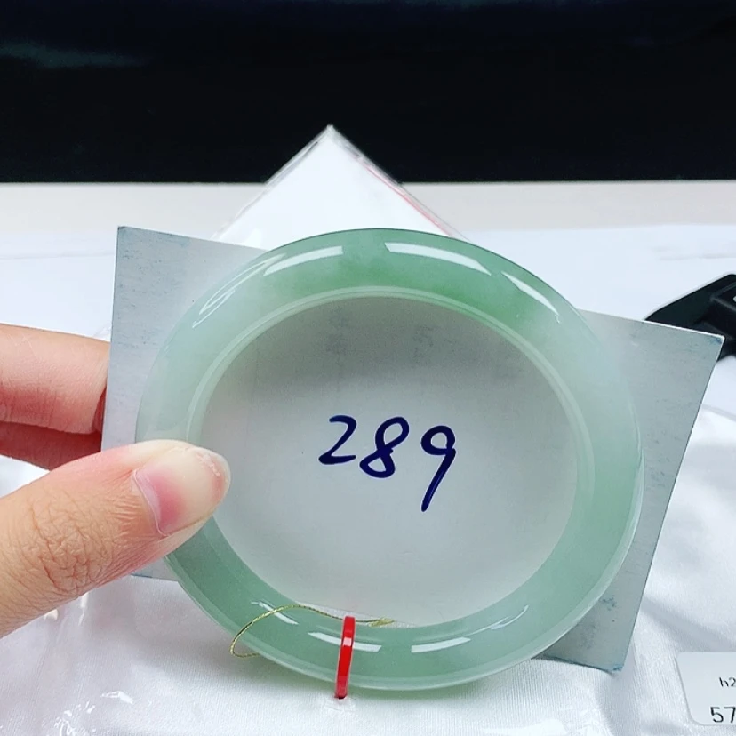 【闪购商品】翡翠手镯（圆镯）未镶嵌57.8圈