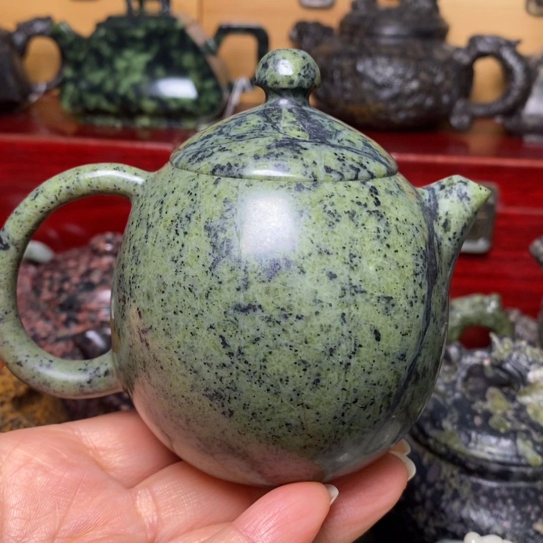 藏玉药王石福利款龙蛋壶210cc