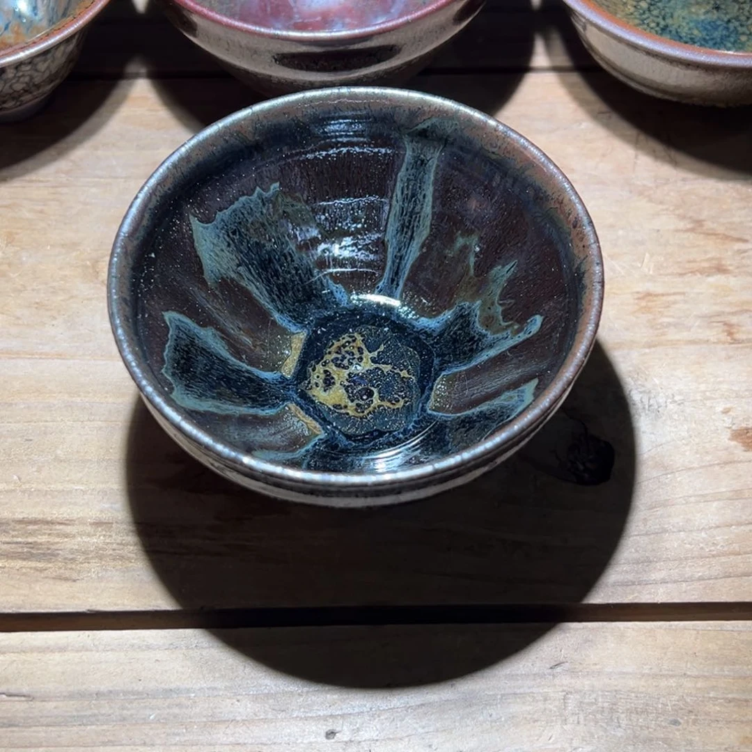 茶盏老木头柴烧建盏精选53