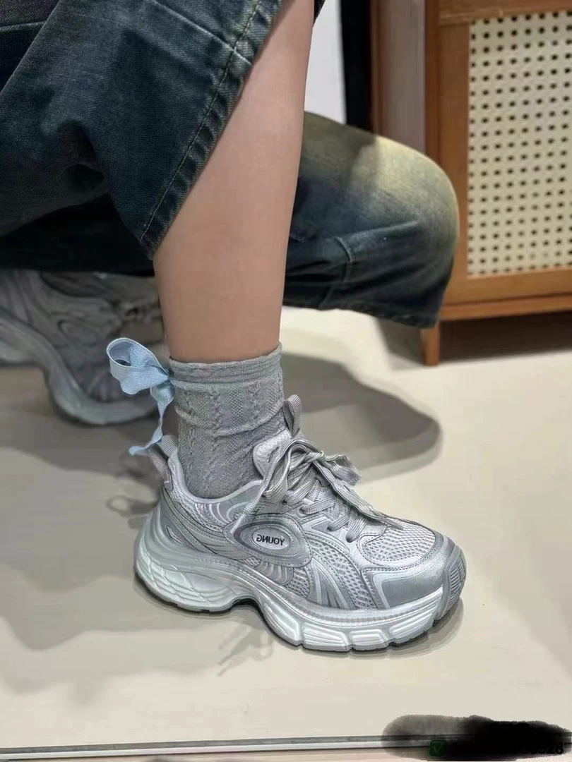 【水滴之泪】夏季透气网面百搭休闲老爹鞋女2507-10