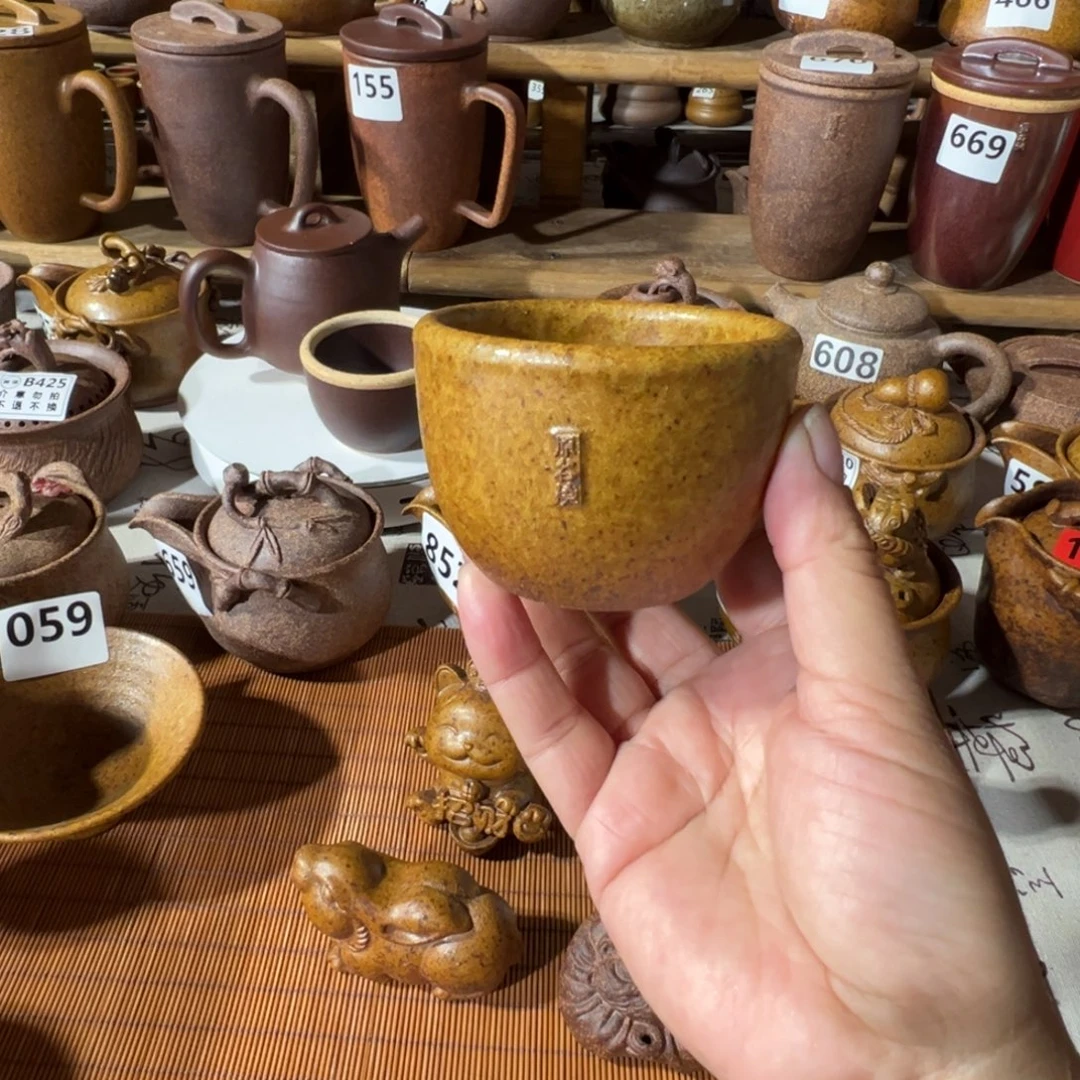 缸100 毫升原谷烧高温粗瓷