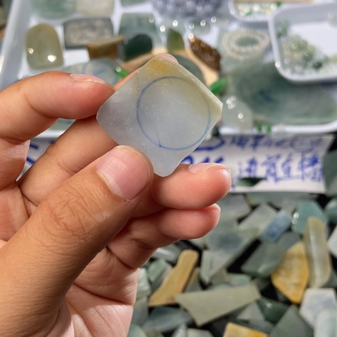 定制翡翠未镶嵌天然缅甸翡翠a货片料