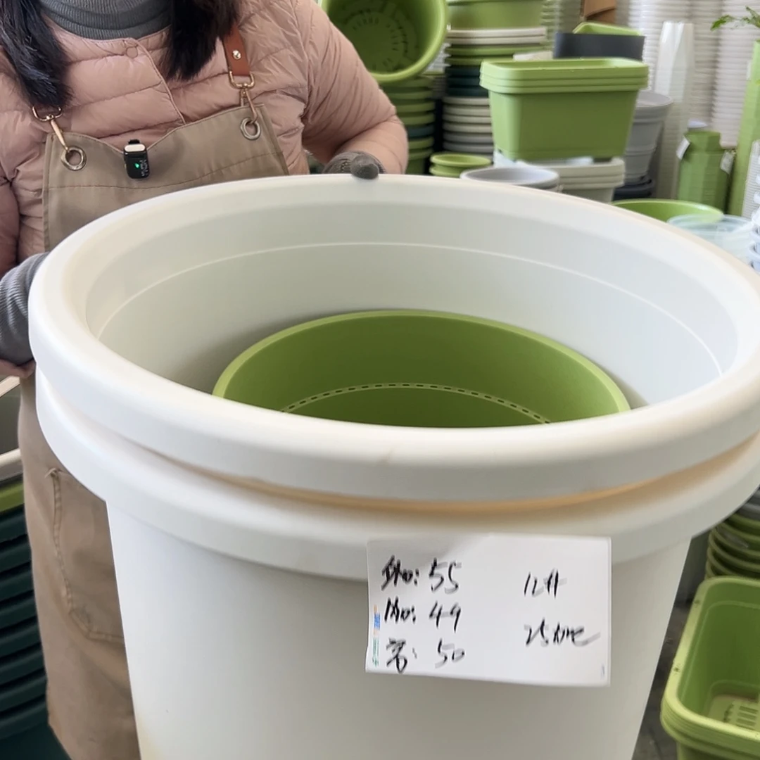 瑕疵四季盆12#白色2个无托