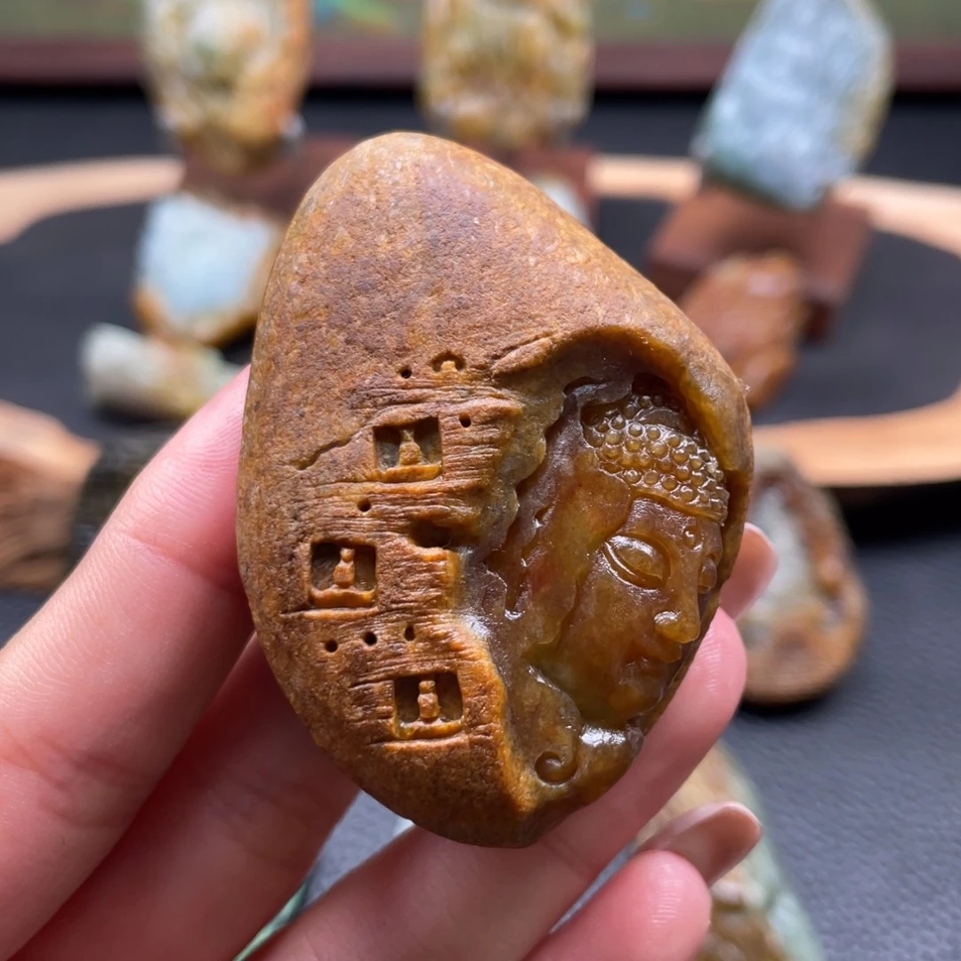 金***缘定制翡翠未镶嵌翡翠
