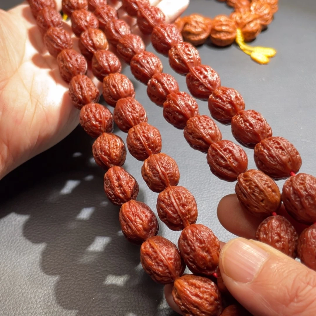 乌***溫文玩核桃手串核桃