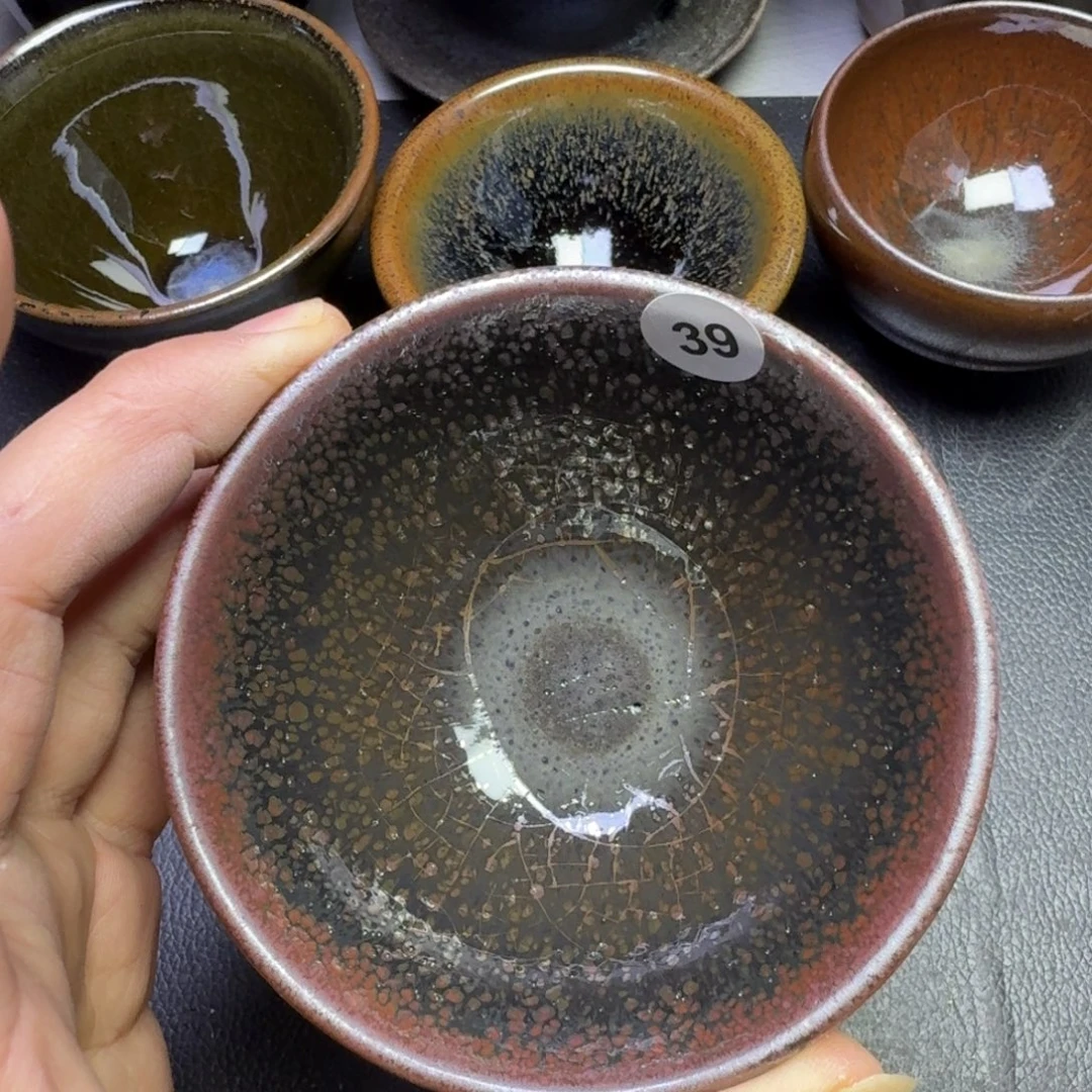 摆件古时茶器建窑建盏39