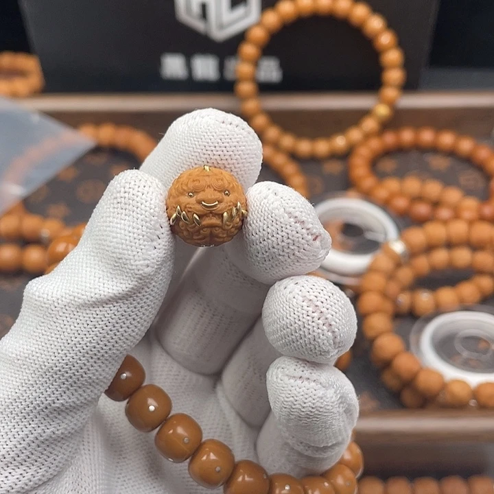 猴头核桃手串单颗