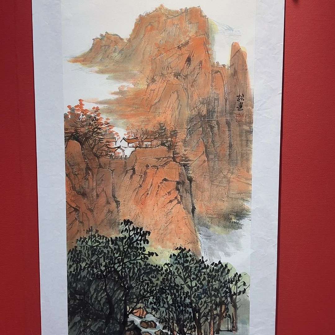 国画曹根建国画作品