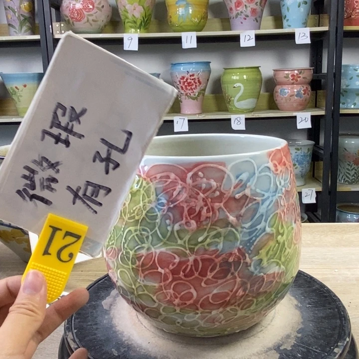 1tc景德镇陶瓷花盆