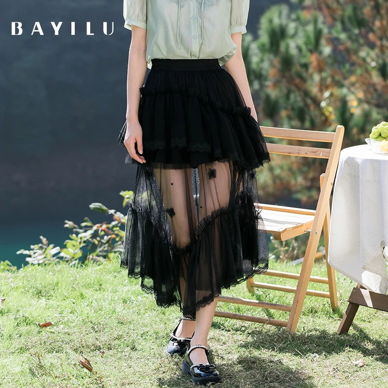 【毛毛专属】芭依璐女装夏季新款时尚半身裙86Q3024