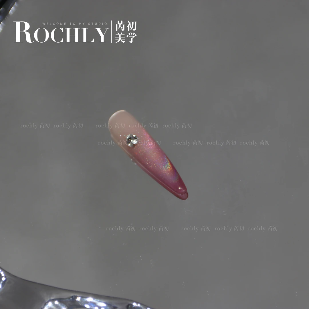 【单色胭脂彩虹】Rochly芮初甲油胶单瓶甲油胶精致流行色