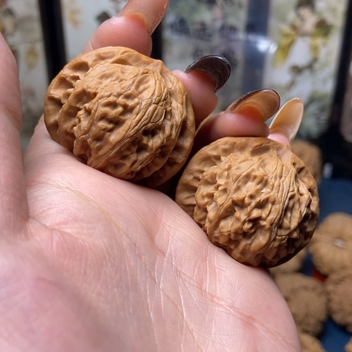 核桃文玩核桃宫灯8