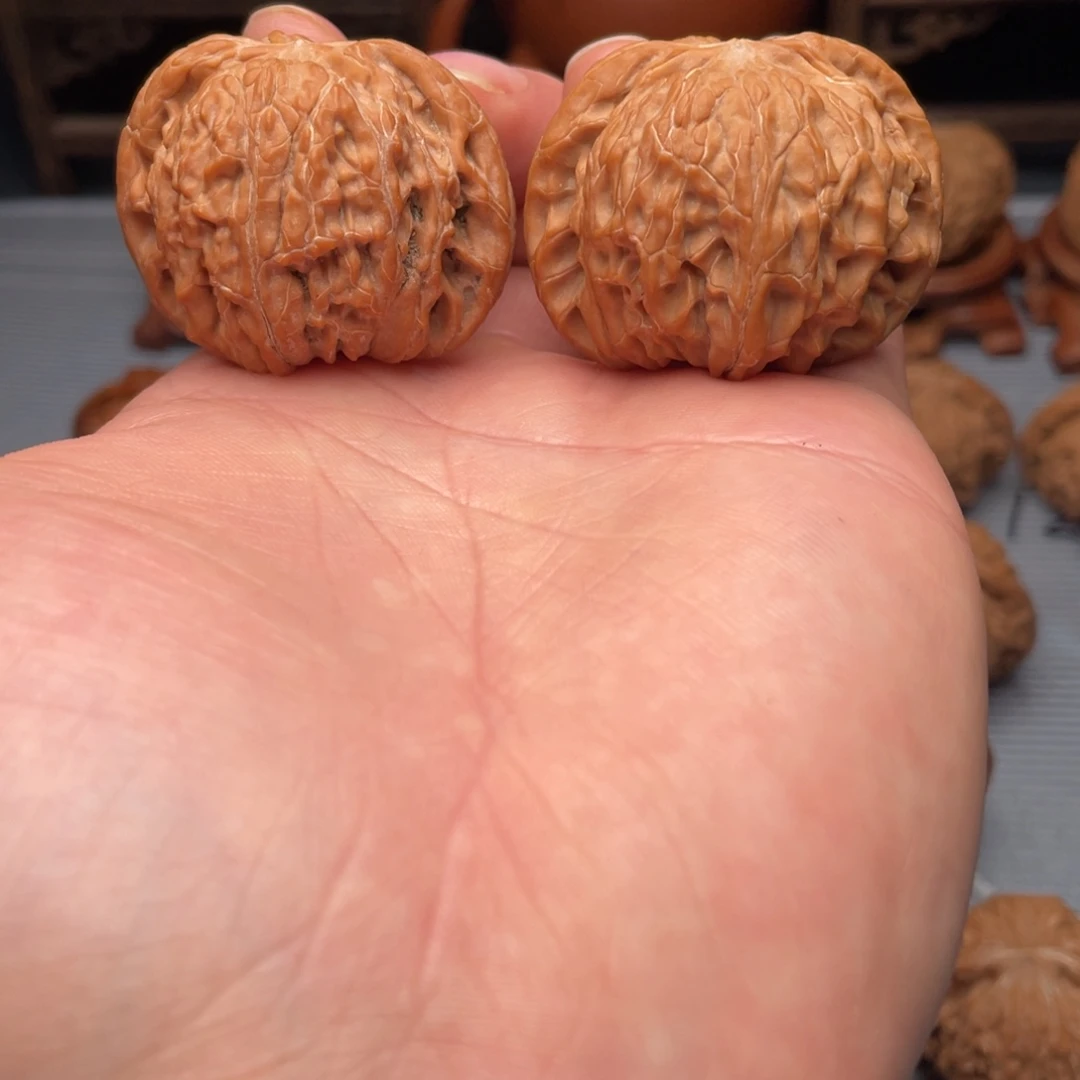 把件文玩核桃山地磨盘dd129