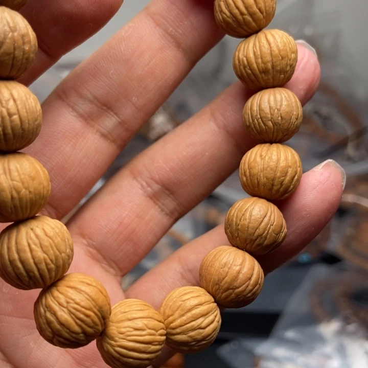 猴头核桃吊坠幼***哥文玩手串