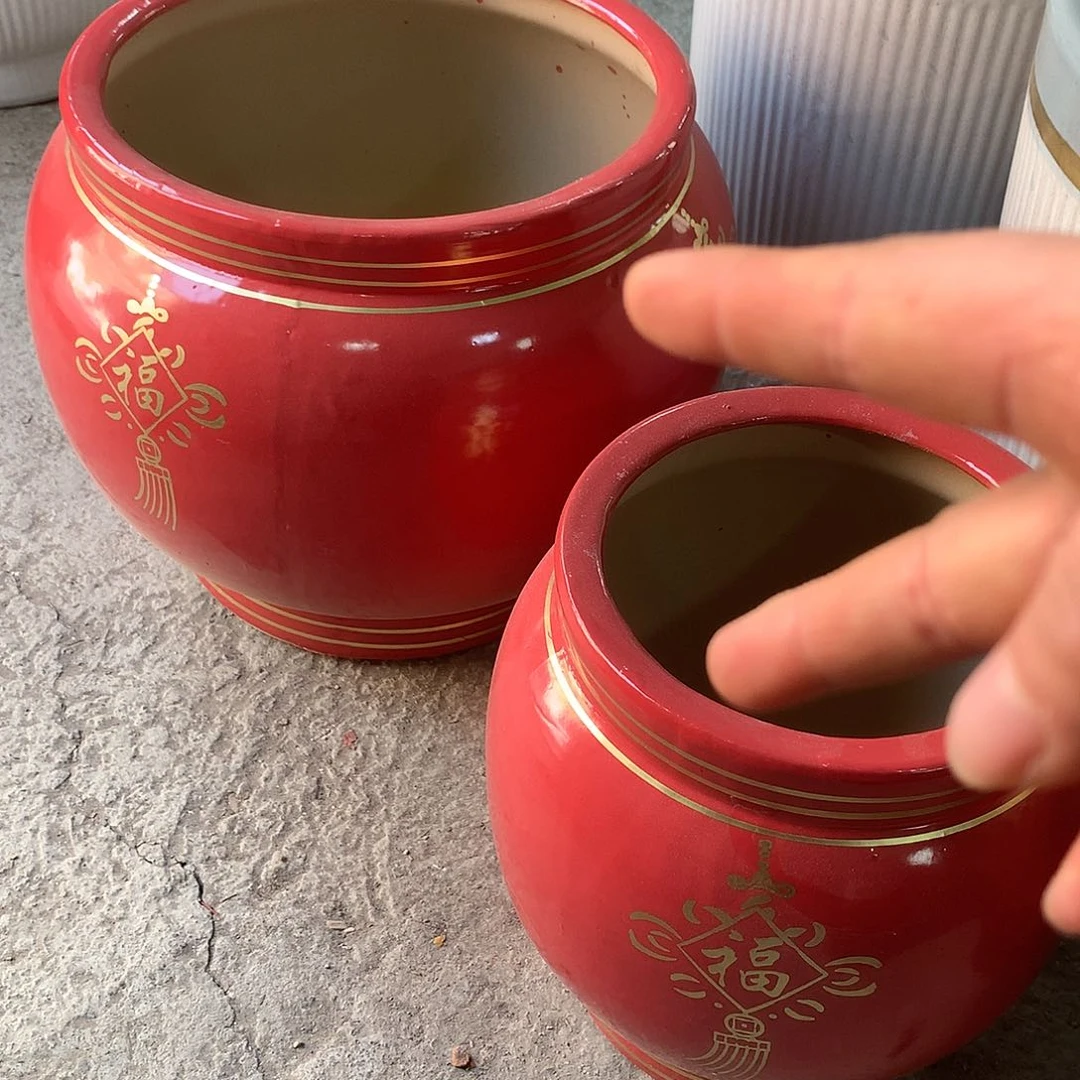 陶瓷陶瓷花盆微瑕