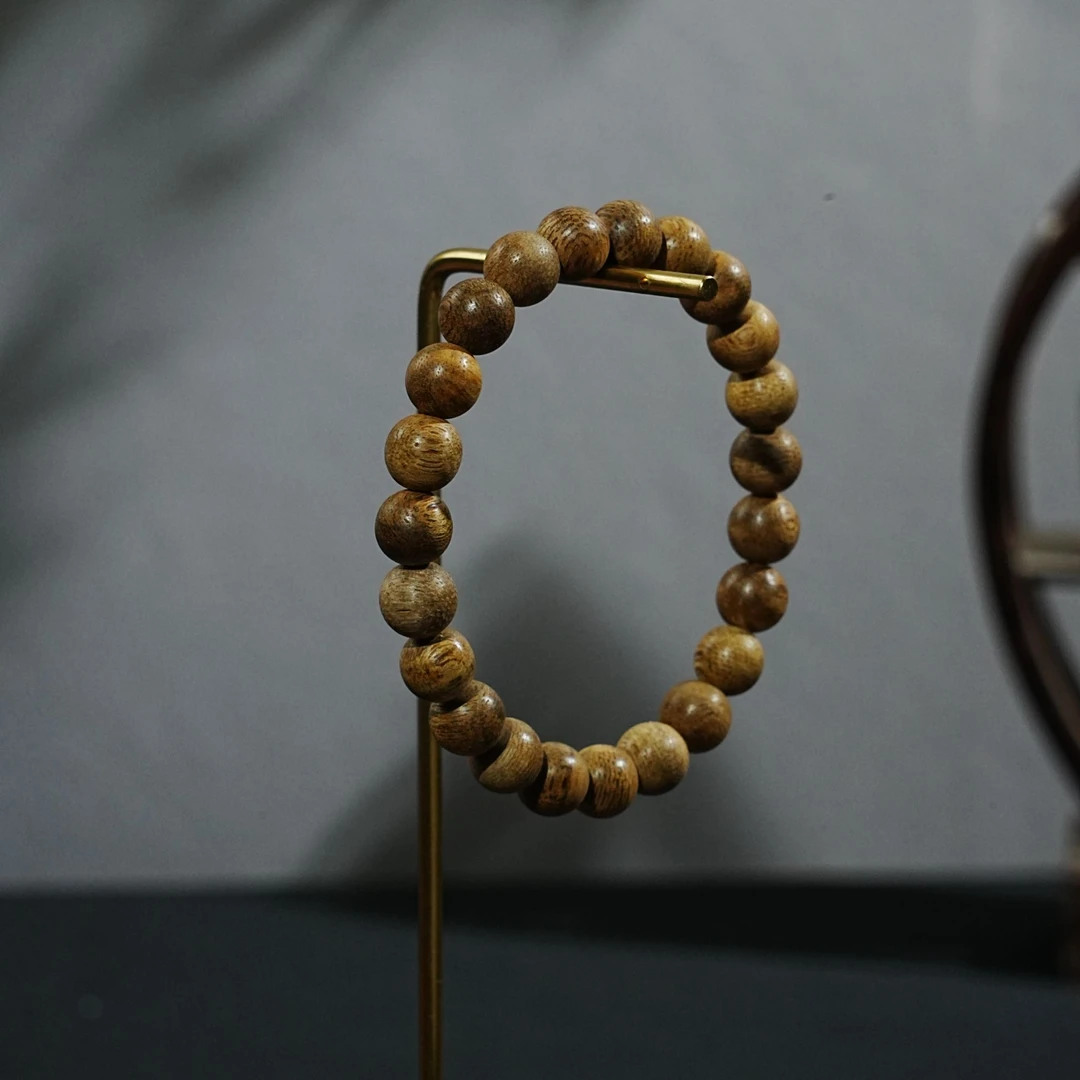 西马软丝树心老料沉香手串0.88cm4.3g 250807027 A