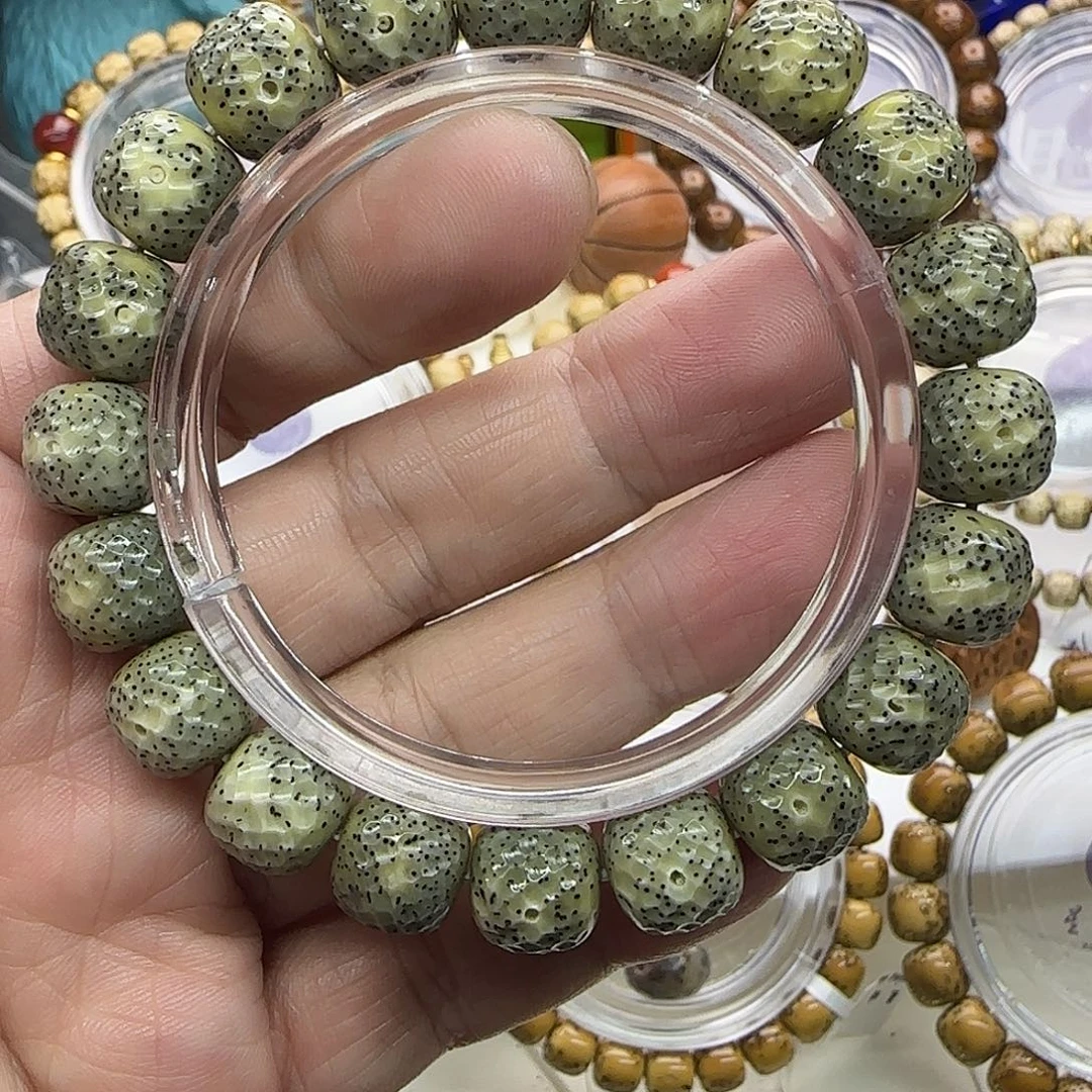 手串星月菩提12*11龙鳞