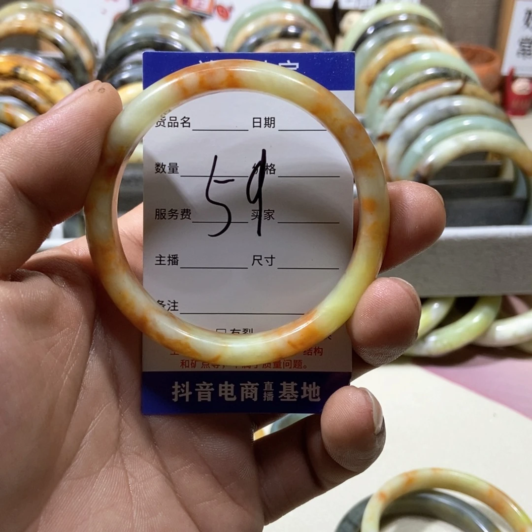蛇纹石玉戒圈未镶嵌用****4
