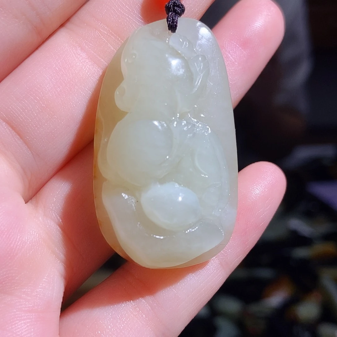 颈饰未镶嵌和田玉