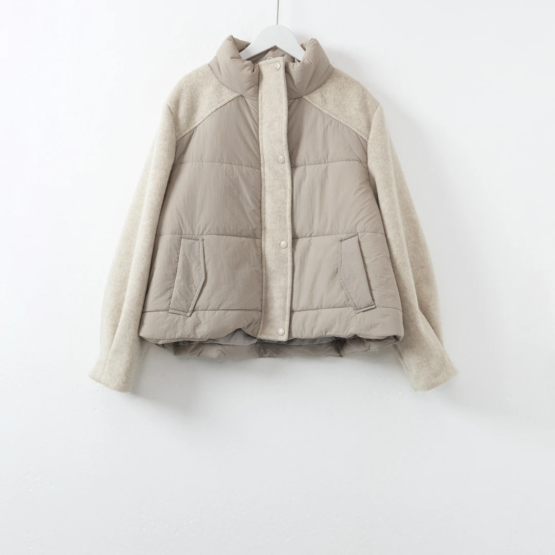 几里与麻 棉服外套孤品 G9012139