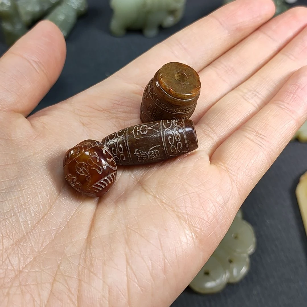 和田玉颈饰未镶嵌净*