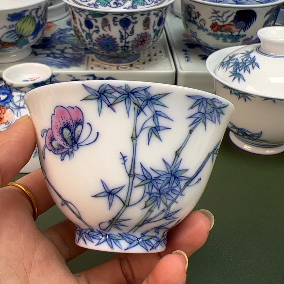 杯景德镇纯手绘茶具