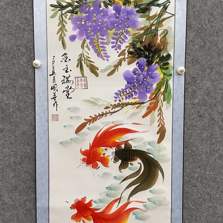 国画刘国华手绘作品111